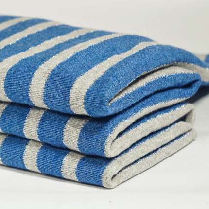 Cotton Modal Lurex Interlock