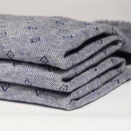 Cotton Polyester Viscose Pique Jacquard