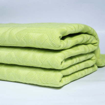Cotton Polyester Lycra Transfer Knit Jacquard