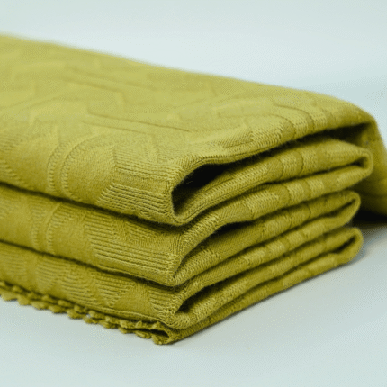 Cotton Poly Transfer Knit Jacquard