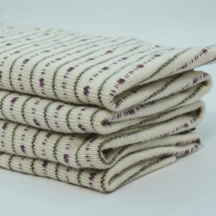 Cotton Polyester Twisted Jacquard