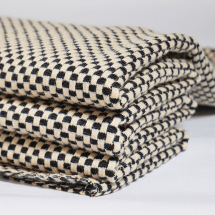 Cotton Polyester Covered Lycra Jacquard Filament