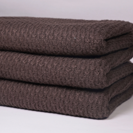 Cotton Organic Combed Pointelle Rib Jacquard