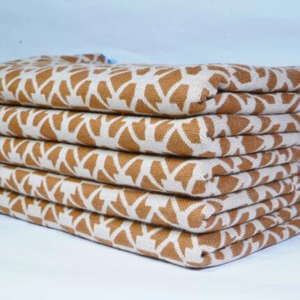 Cotton y/d Interlock jacquard
