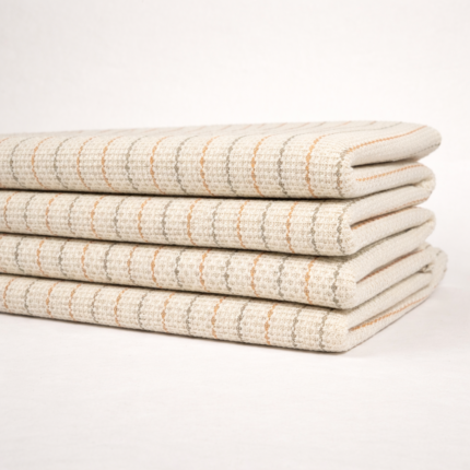 Polyester Viscose Stripe Jacquard