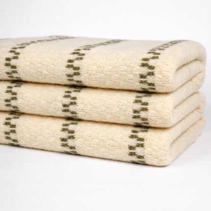 Cotton + Poly Spun Popcorn Stripe Jacquard