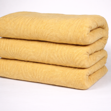 Cotton  Polyester Filament Towel Terry Jacquard