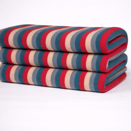 Cotton Polyester Yarn-dyed Stripe Interlock