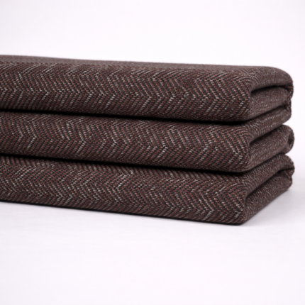 Cotton + Poly Spacedyed Herringbone
