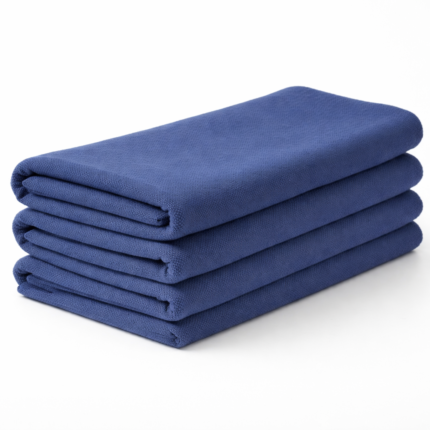 Poly Cotton Double Tuck Pique