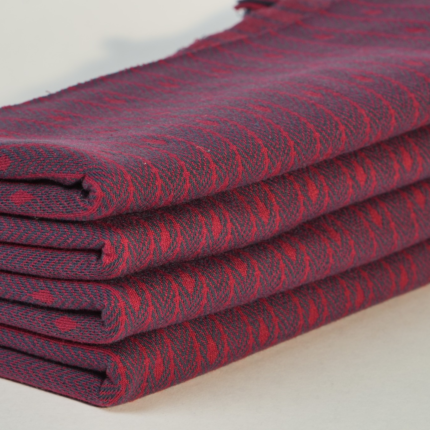 Cotton Polyester Grindle Spun Jacquard