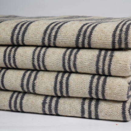 2/20S Lycra Linen Jomica+2/20S C/L 80:20 Stripe S/J