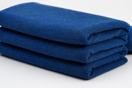 Poly Viscose Dyed Lycra Heringbone Feeder