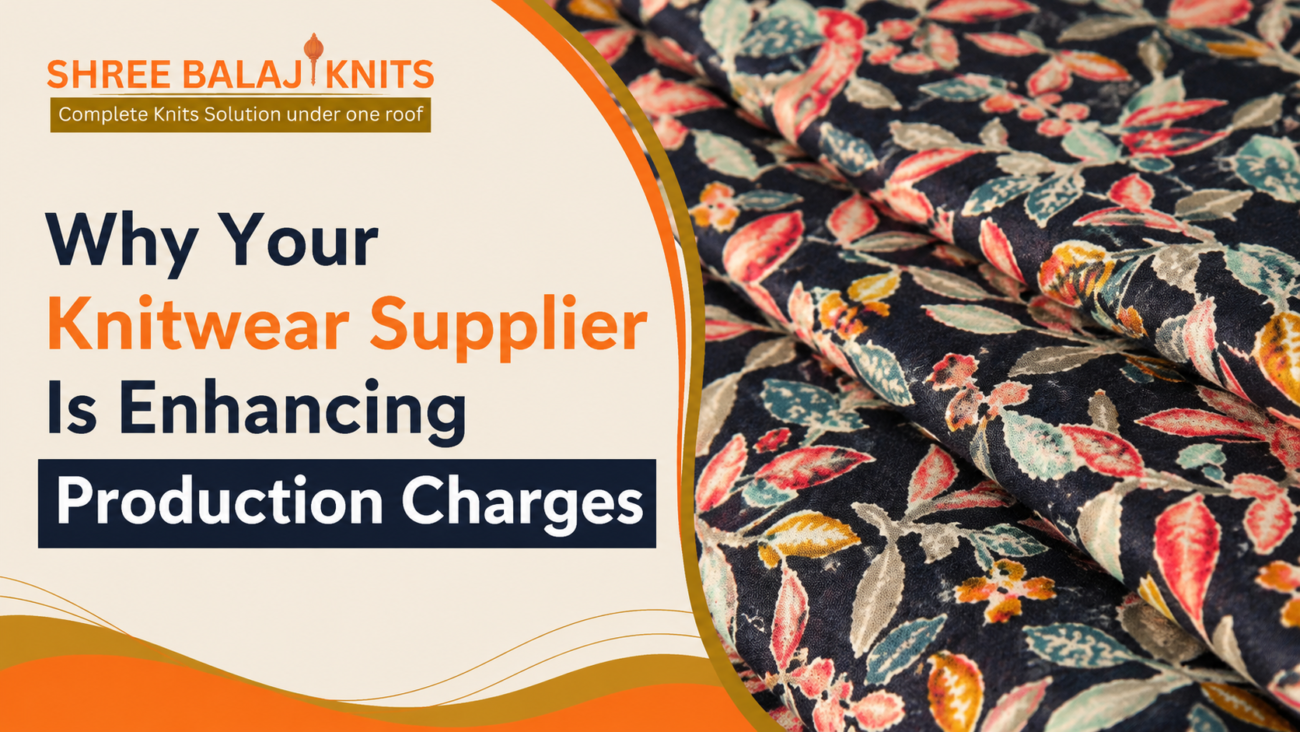 Why Your Knitwear Supplier Is Enhancing Production Charges
